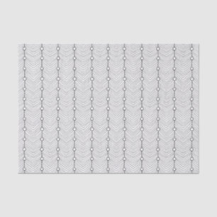 Abstraktes Retro-Schwarz-Weiß-Muster Seidenpapier