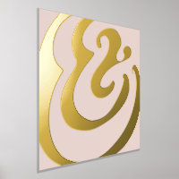 Abstraktes Rosa-Gold mit minimalem Blush