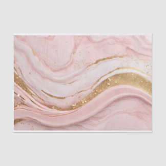 Abstraktes rosa Marmormuster mit Imitat Glitzer Seidenpapier