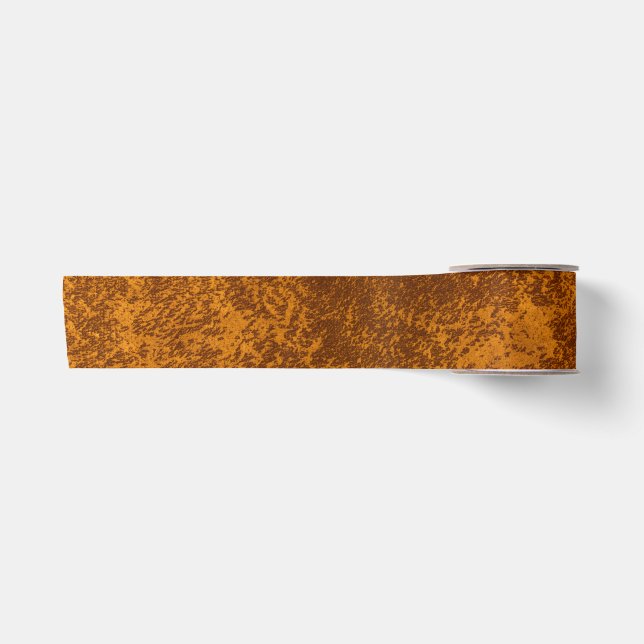 Abstraktes rustikales Goldpapier Satinband (Vorderseite)