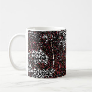 Abstraktes Samphire-Design Kaffeetasse