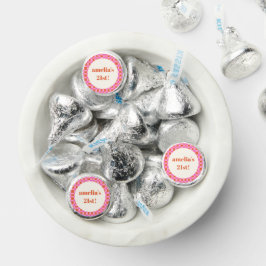 Abstraktes Schachbrett Rosa Orange Custom 21. Gebu