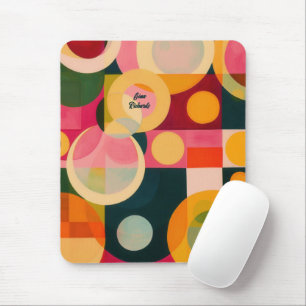 Abstraktes Schaltkreisdesign Mousepad
