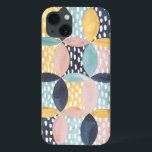 Abstraktes Schaltmuster Case-Mate iPhone Hülle<br><div class="desc">Abstraktes Kreismuster Künstler: Grace Popp. Bild-ID: 150359D.</div>