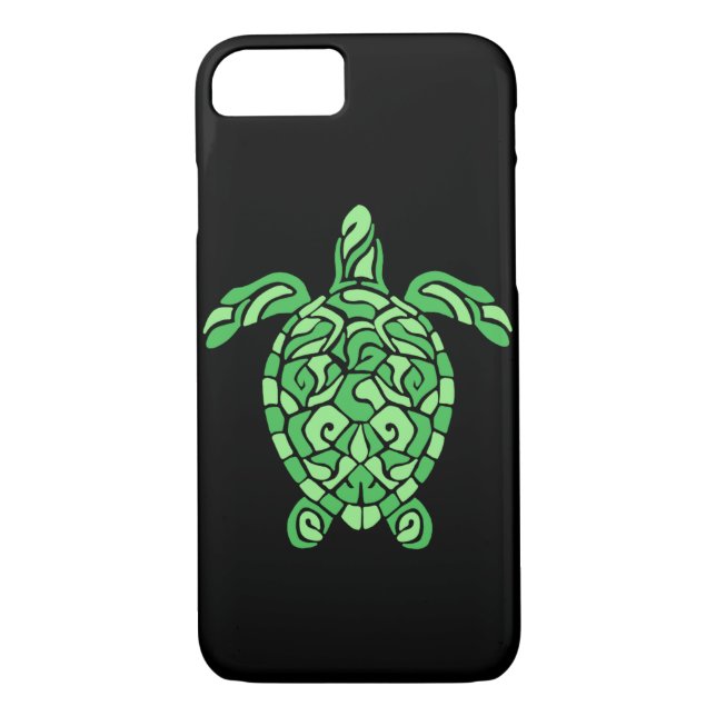 Abstraktes Schildkröte iPhone 8/7 Fall Case-Mate iPhone Hülle (Rückseite)