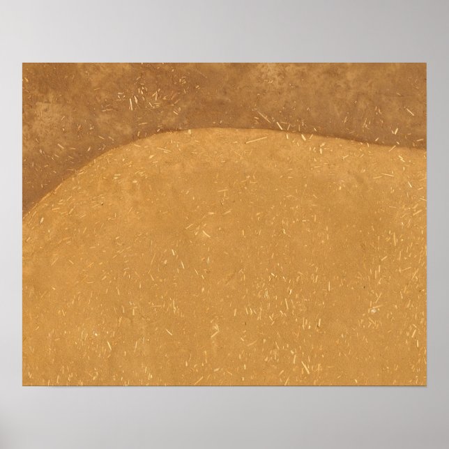 Abstraktes Schlammwand-Textur-Poster Poster (Vorne)