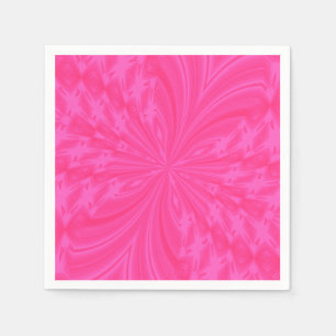 Abstraktes Schmetterling, HELLE PINKPAPIERS PARTY Serviette