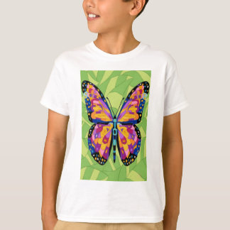 Abstraktes Schmetterlingsgemälde T-Shirt