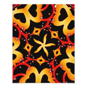 Abstraktes Schmetterlingsmarine eARTs-Foto Fotodruck