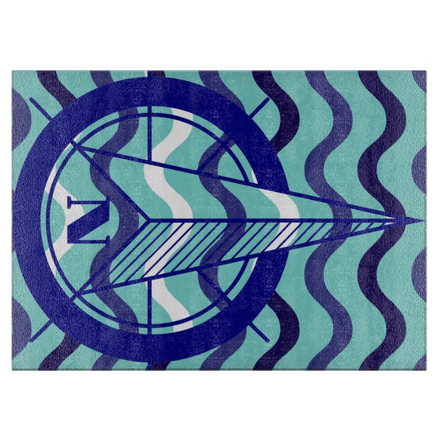 Abstraktes Schneidebrett (Vorderseite)