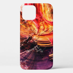 Abstraktes schönes lila, rotes und gelbes helles c Case-Mate iPhone hülle