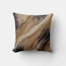 Abstraktes Schwarzes Gold Beige