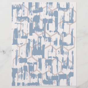 Abstraktes Scrapbook-Papier aus Grau und Creme