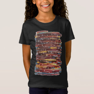 Abstraktes Sepia T-Shirt