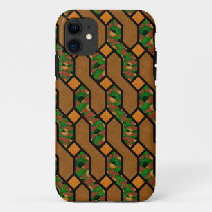 Abstraktes Shimmy-Holz-Muster Case-Mate iPhone Hülle