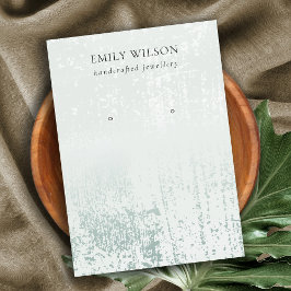 Abstraktes Silber Rain Aqua Textur Ofendarstellung Visitenkarte