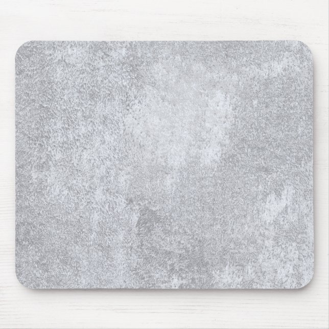 Abstraktes Silberpapier Mousepad (Vorne)