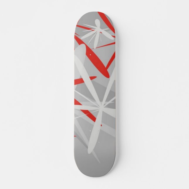 Abstraktes Skateboard (Vorne)