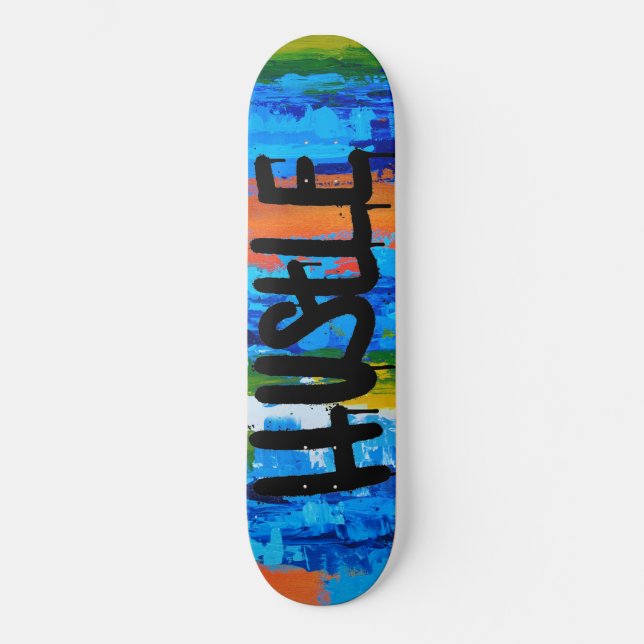 Abstraktes Skateboard (Vorderseite)