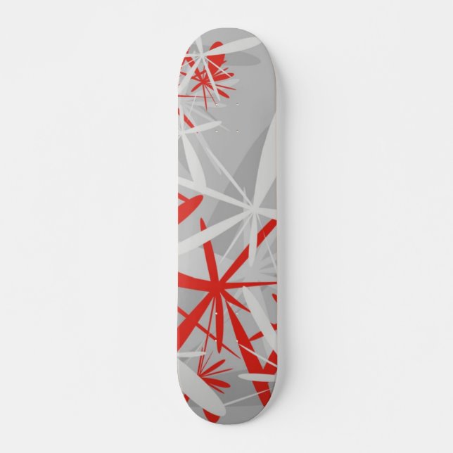Abstraktes Skateboard (Vorne)