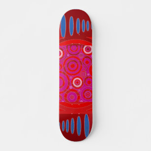 Abstraktes Skateboard