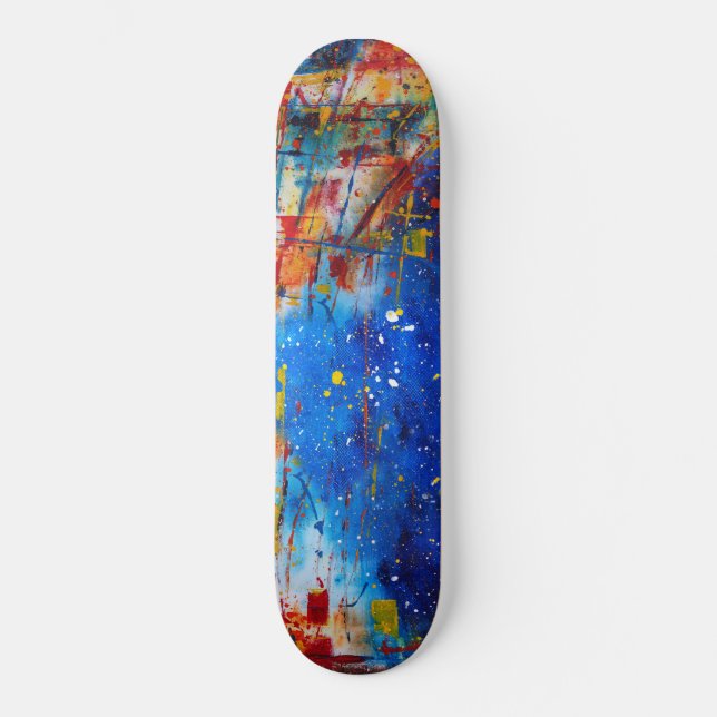 Abstraktes Skateboard (Vorderseite)