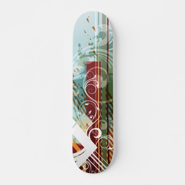 Abstraktes Skateboard nach Artikel 28 (Vorne)