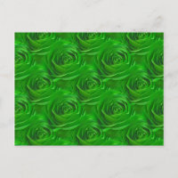 Abstraktes Smaragdgrün-Rose-Wallpaper-Muster