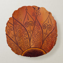 Abstraktes Sonnenblumenmuster