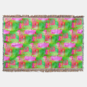 Abstraktes Sonnenlicht, gelb, rosa gemalt Decke