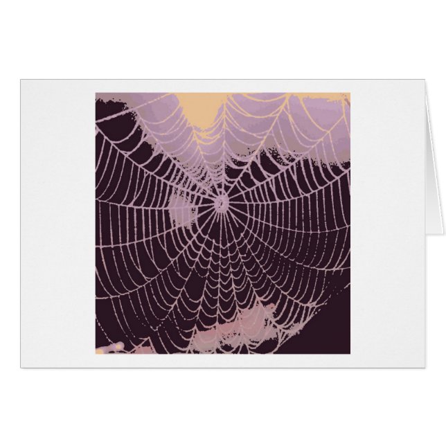 Abstraktes Spider Web (Vorderseite (Horizontal))