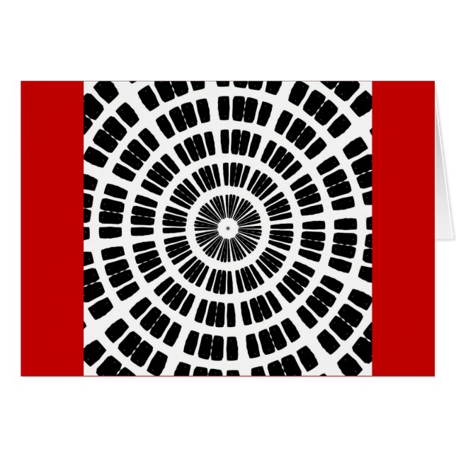 abstraktes Spinnennetzmuster (Vorderseite (Horizontal))