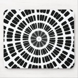 abstraktes Spinnennetzmuster Mousepad