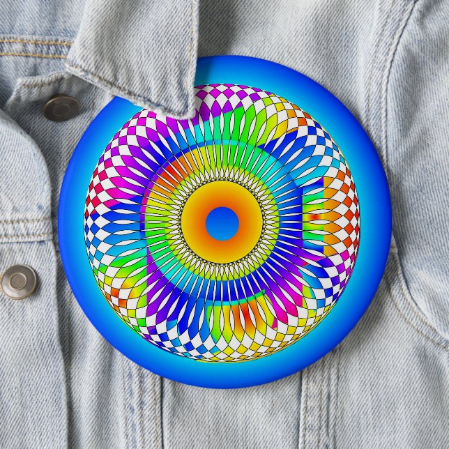 Abstraktes Spinnrad Button (Beispiel)