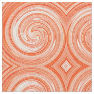 Abstraktes Spiralwirbelmuster #54 Stoff