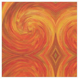 Abstraktes Spiralwirbelmuster #87 Stoff