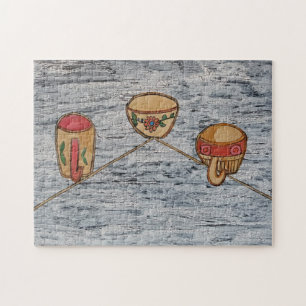 Abstraktes Stillleben Puzzle