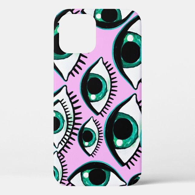 Abstraktes Symbol für das Bergauge Case-Mate iPhone Hülle (Rückseite)