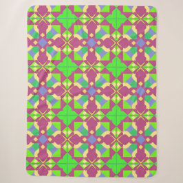 Abstraktes symmetrisches Design Sherpadecke