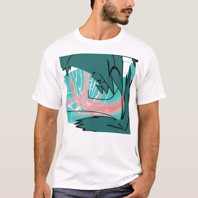 Abstraktes T-Shirt (Vorderseite)