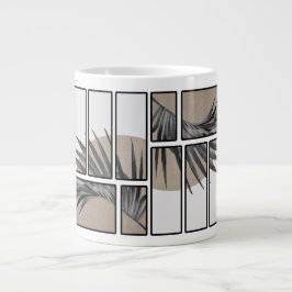 Abstraktes Tassendesign Jumbo-Tasse