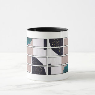 Abstraktes Tassendesign Tasse