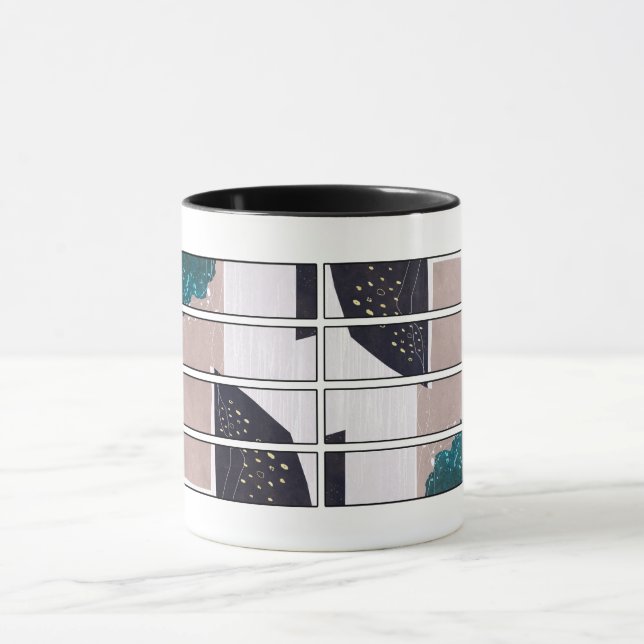 Abstraktes Tassendesign Tasse (Zentrum)