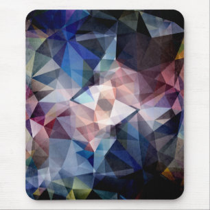 Abstraktes Textil-Dreieck Mousepad