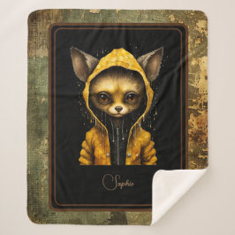 Abstraktes Tier Sherpadecke