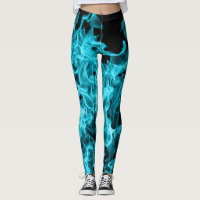 Abstraktes Trendy modernes auf Feuer-Aqua-Flammen