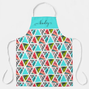 Abstraktes Tropenmuster Schürze