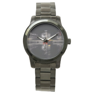 Abstraktes Uhrenfoto, Boote Armbanduhr