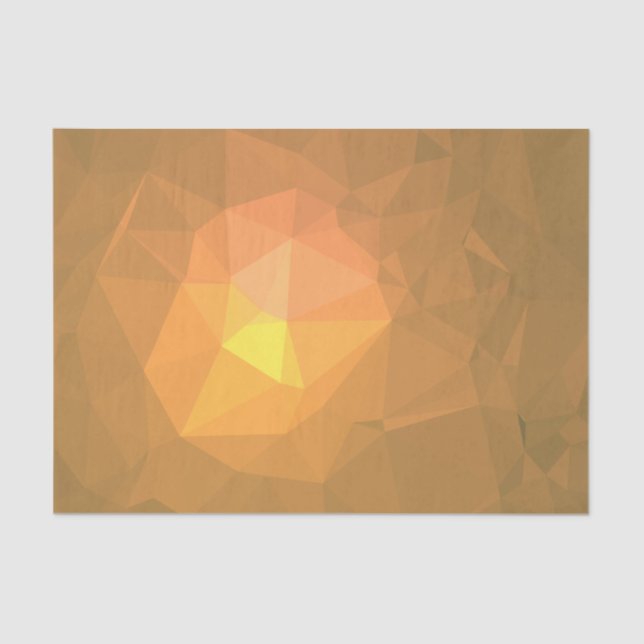 Abstraktes und farbenfrohes Muster - Pocahontas Seidenpapier (Vorderseite)