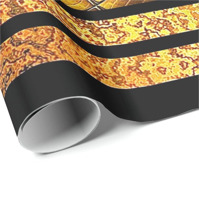 Abstraktes Verpackungs-Papier der Kunst-76 Geschenkpapier (Rolleneckpunkt)